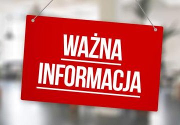 Informacja o zebraniu!