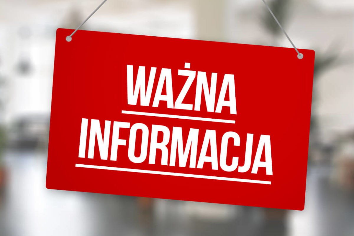 Informacja o zebraniu!