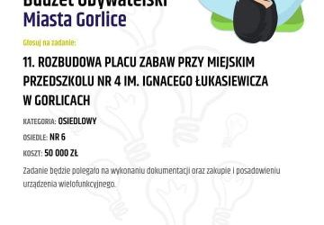 Głosujmy na plac zabaw!