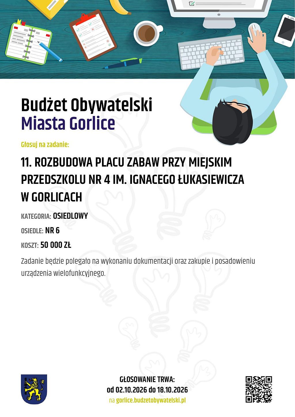Głosujmy na plac zabaw!